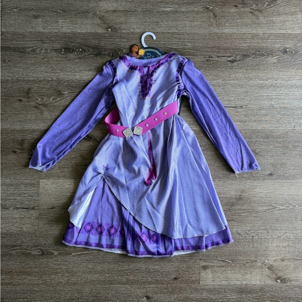 Disney Purple Costume Dress with Pink Belt